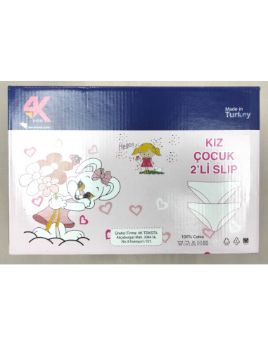 Donji veš za devojčice - kutija