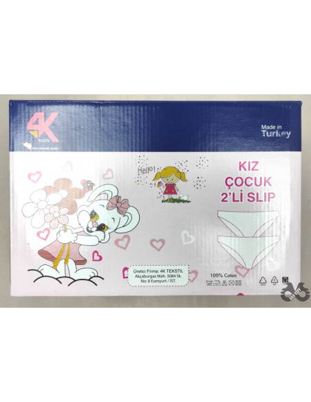 Donji veš za devojčice - kutija