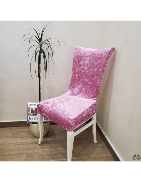 Plišane navlake za stolice roze