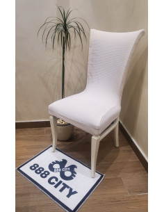 Pamučne navlake za stolice bež