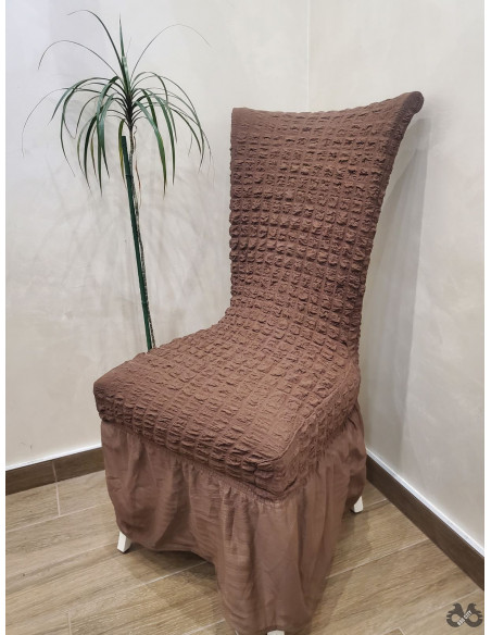 Navlake za stolice sa karnerima braon
