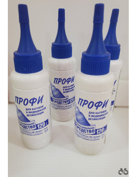 Domovoj gel za bubačvabe i mrave u boci 120 gr (profi)