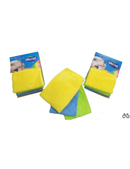 Mikrofiber krpe 1/3 35 x 35 jednobojne