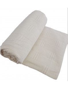 Frotirni prekrivač bež 150 x 200