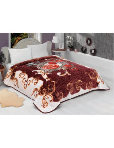 AKCIJA Ćebe Solana 988 / 220 x 240 braon