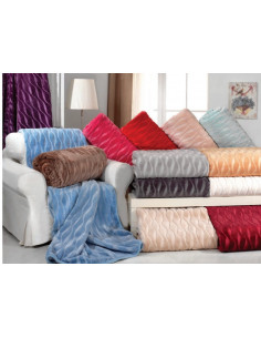 AKCIJA Ćebe Sense 521 / 220 x 240 braon 2