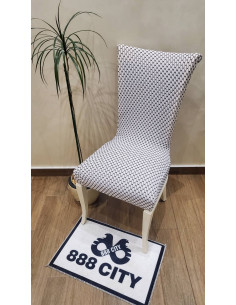 Navlake za stolice 1/6 Lux-2 bele