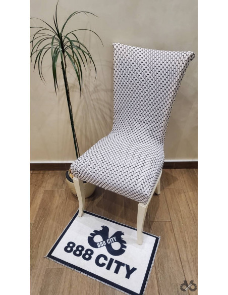 Navlake za stolice 1/6 Lux-2 bele