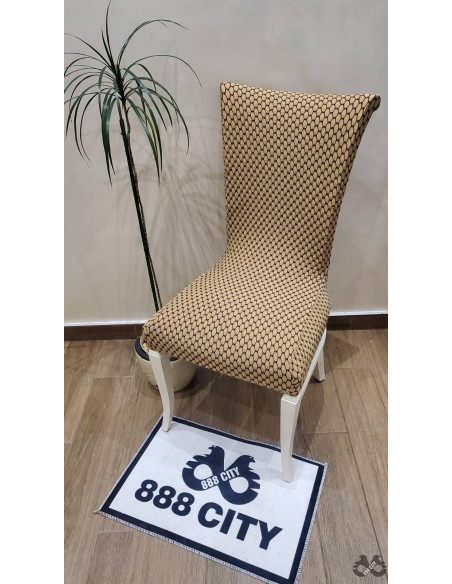 Navlake za stolice 1/6 Lux-2 krem