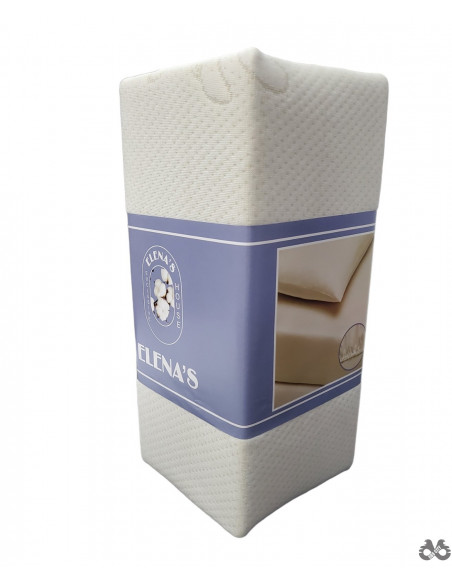 Dečiji čaršaf + jastučnica  Elena's  70 x 140 bež