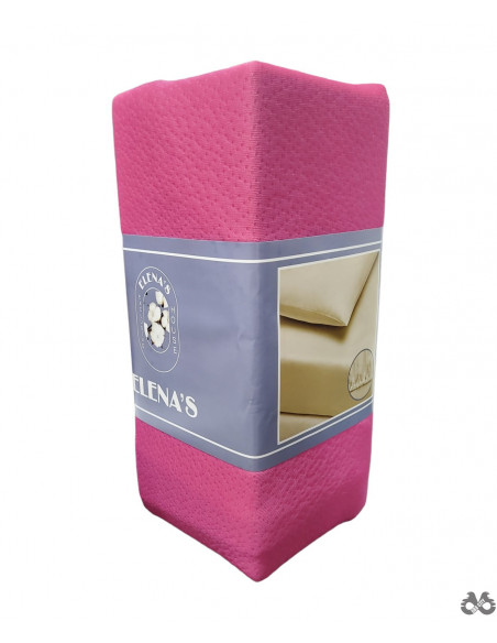 Dečiji čaršaf + jastučnica  Elena's 70 x 140 roze