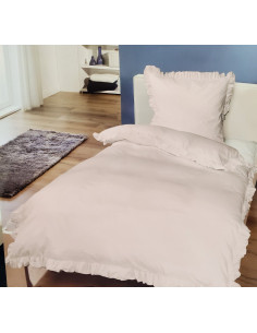 Singl posteljina 135 x 200  roze