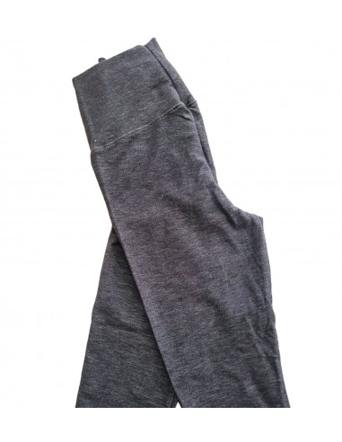 Ženske helanke visoki struk sive