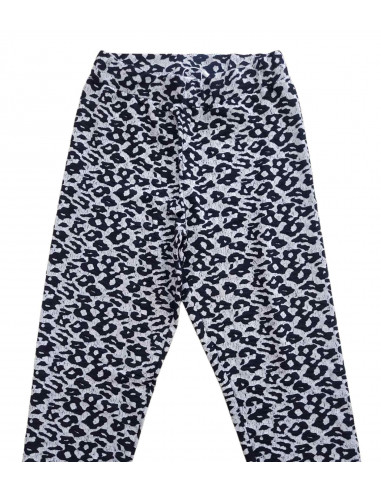 Ženske helanke tigraste sive