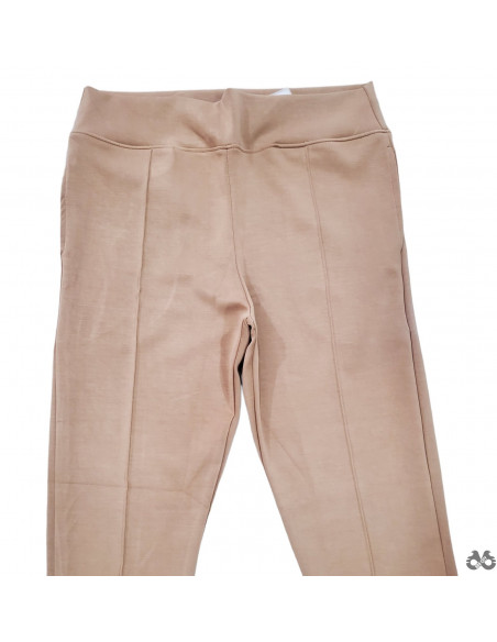 Ženske helanke sa džepovima krem