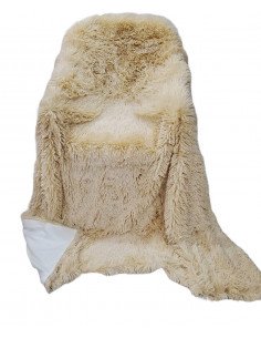 Krzneno ćebe prekrivač  160 x 200  bež