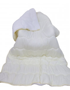 Krzneni jorgan 140 x 200 bež