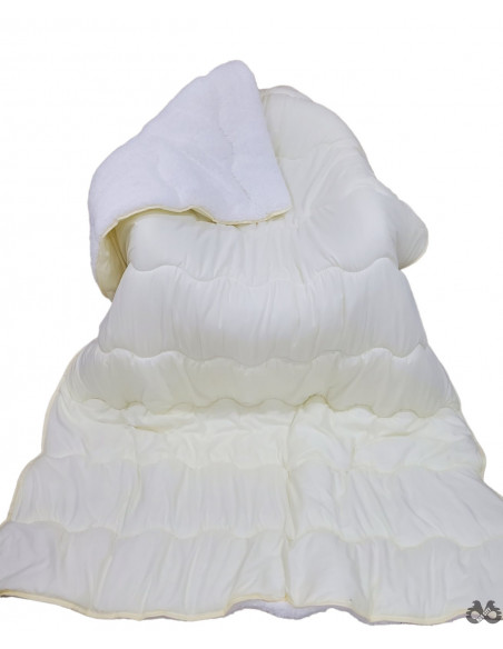 Krzneni jorgan 140 x 200 bež