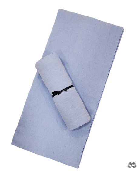 Pamučni čaršaf bez lastiša 220 x 240 plavi