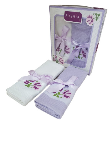 Kuhinjske krpe Fushia 1/2  45 x 70