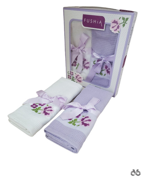 Kuhinjske krpe Fushia 1/2  45 x 70