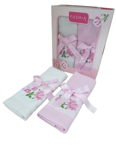 Kuhinjske krpe Fushia 1/2  45 x 70