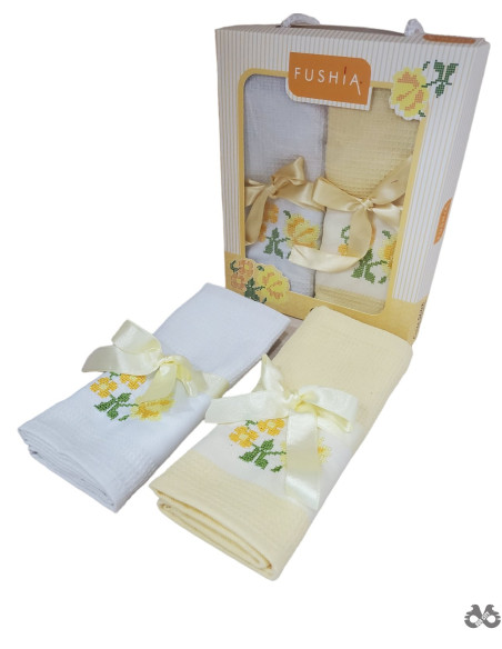 Kuhinjske krpe Fushia 1/2  45 x 70