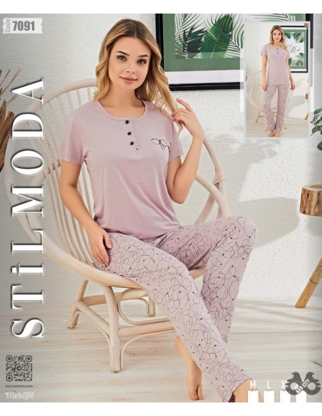 Ženska pidžama 7091
