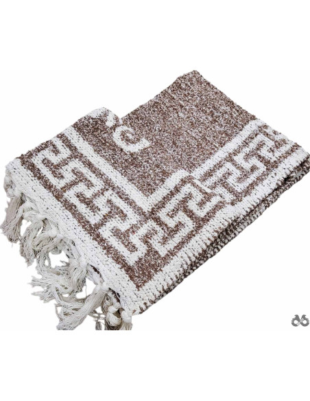 Fleker sa dva lica Meandros 70 x 250 braon