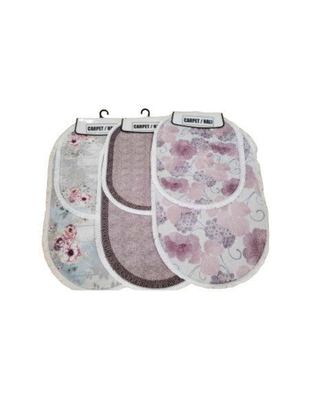 Prostirke za kupatilo ovalne 1/2