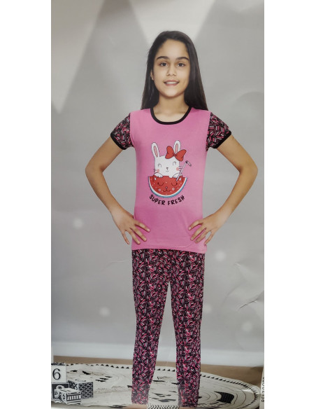 Dečija ženska pidžama 2138