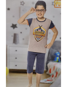 Dečija muška pidžama 3/4  1439