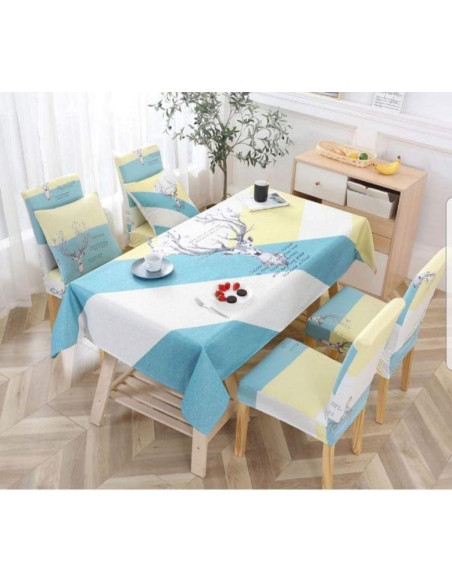 Stolnjak + 6 stoličarki