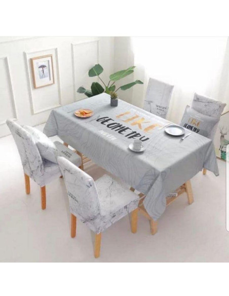 Stolnjak + 6 stoličarki