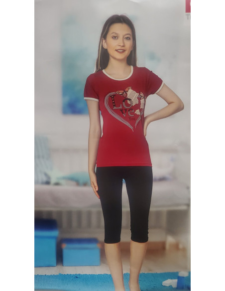 Dečija ženska pidžama 3/4  4216