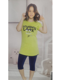 Dečija ženska pidžama 3/4  4250