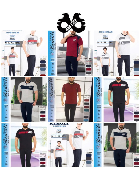 Arif muška pidzama, kratak rukav