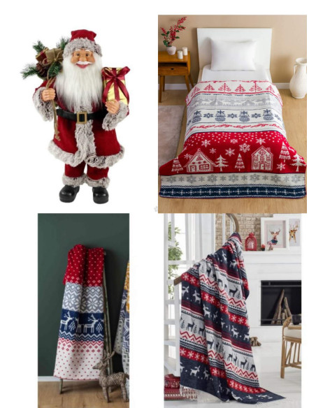 Novogodišnje ćebe 200 x 230