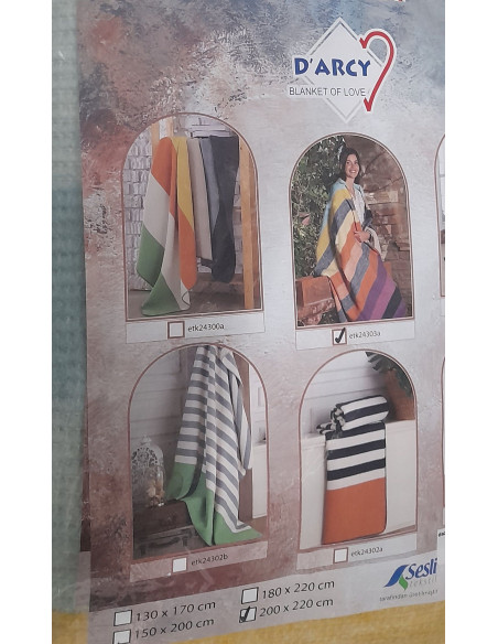 Ćebe Darsy 200 x 200