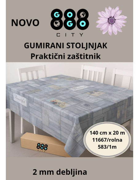 GUMIRANI STOLJNJAK 140cm*20m