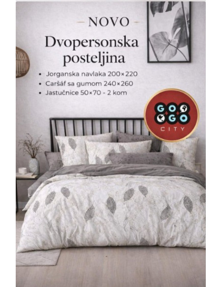 POSTELJINA SET PERLA  NOVO - DOUBLE