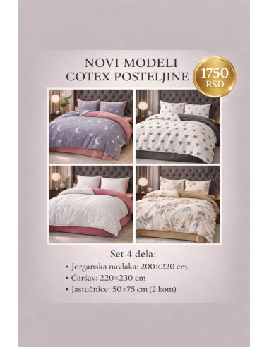 POSTELJINA COTEX