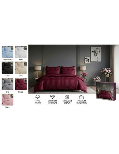 POSTELJINA 200X220 Fashion room U KUTIJI