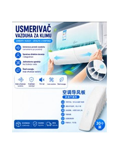 PVC USMERIVAČ VAZDUHA ZA KLIME