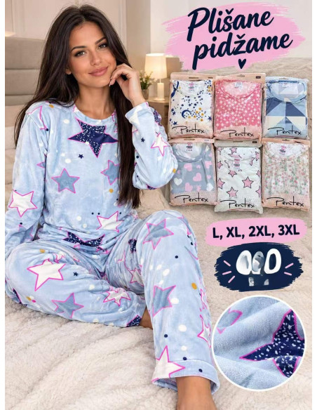 COTEX PIDZAMA PLIŠE PENTEX